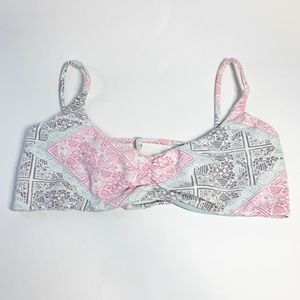 🚘MOVING🚘 SAN LORENZO Pink Reversible Bikini Top